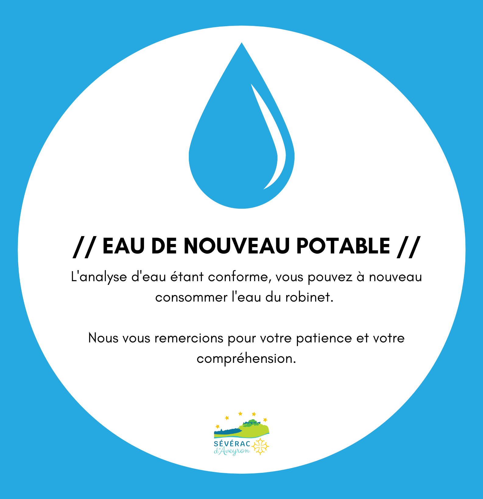 Lire la suite à propos de l’article // EAU DE NOUVEAU POTABLE //