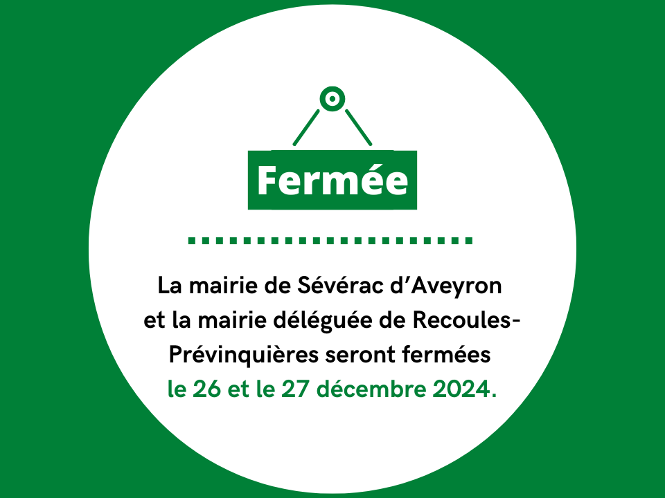 Lire la suite à propos de l’article // MAIRIE et MAIRIE DÉLÉGUÉE FERMÉES //