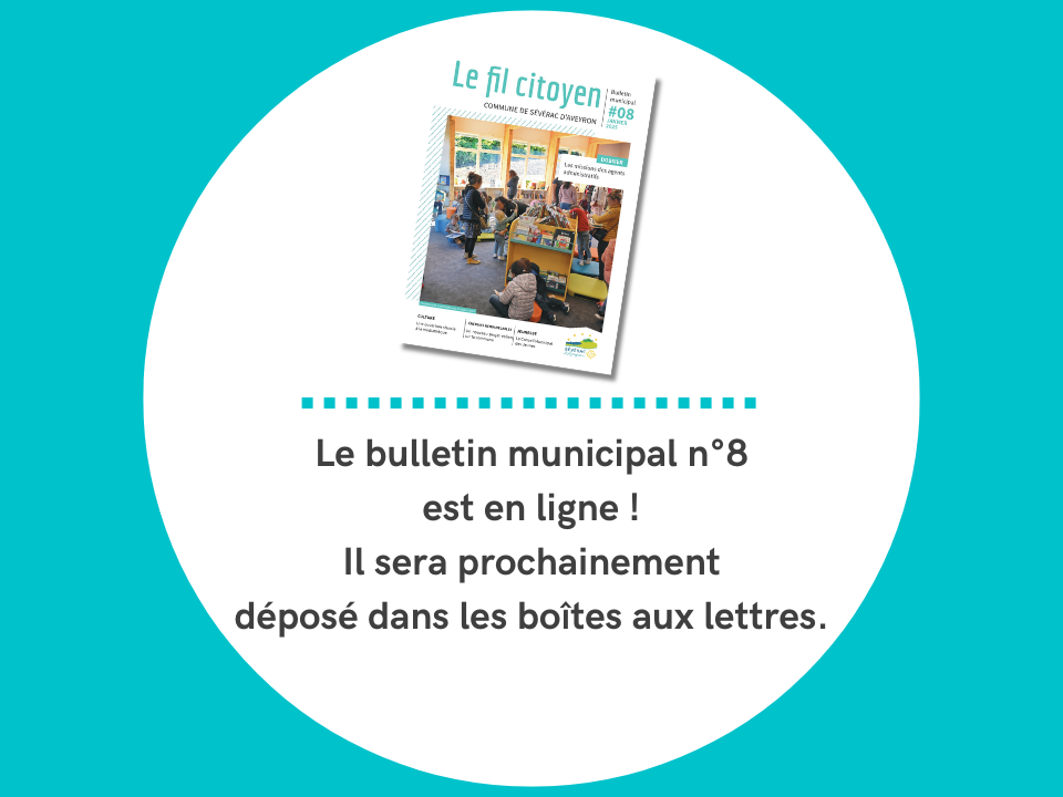 Lire la suite à propos de l’article // LE BULLETIN MUNICIPAL DE JANVIER EST ARRIVÉ //